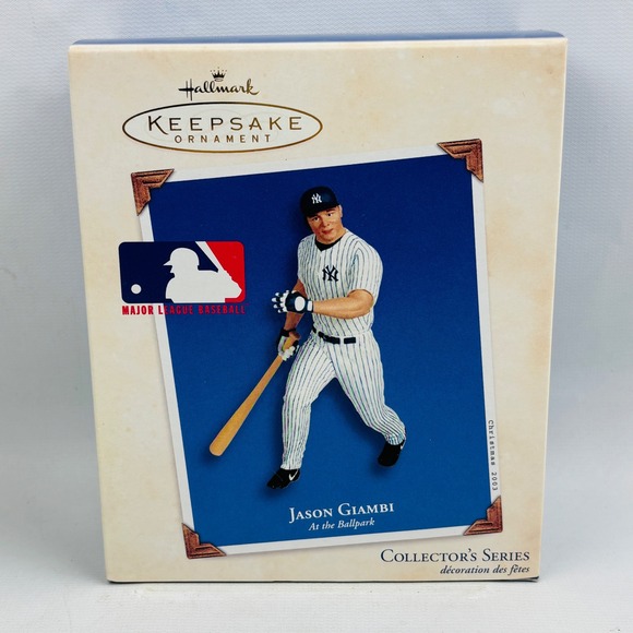 Hallmark Other - Hallmark Jason Giambi At the Ballpark MLB Ornament New York Yankees 2003